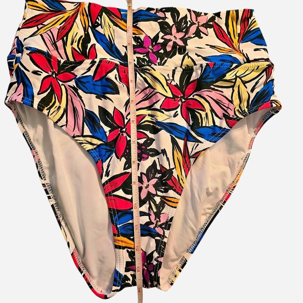 Floral Print Bikini Set - Multicolor - Picture 2 of 6
